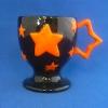 Star mug painted